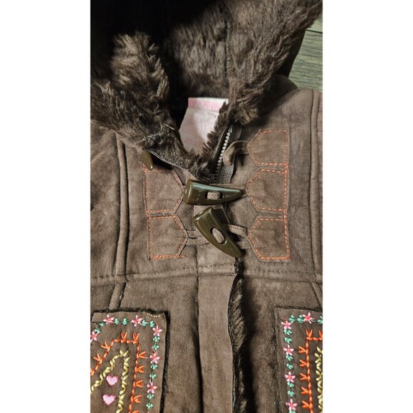 Nannette Kids Coat Winter Faux Fur 12 Months 90s Y2K - Picture 7 of 12